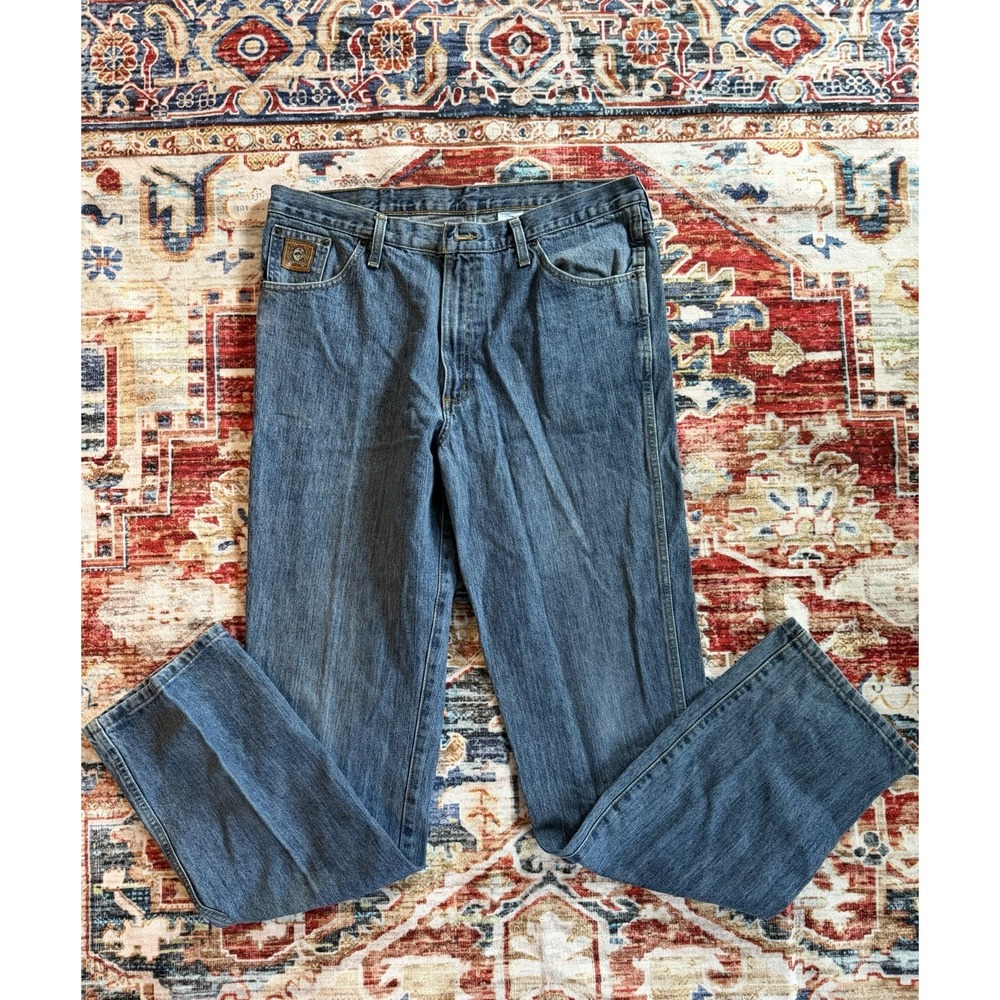 Cinch Men's  Brown Label Straight Leg Denim Jeans Cowboy Western Size 38x38
